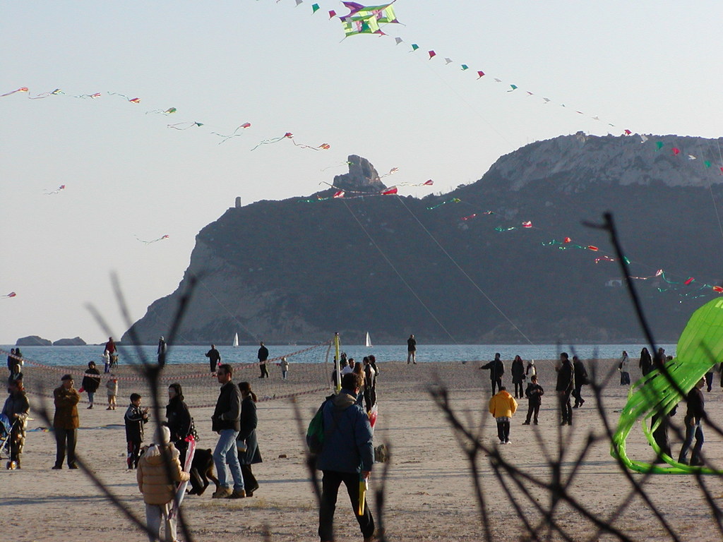 spiaggia del Poetto, Cagliari, Sardegna